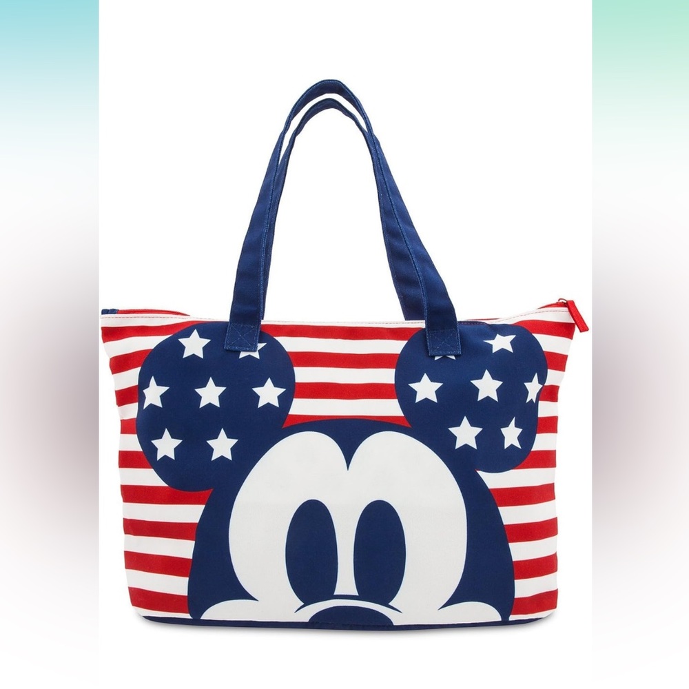 Mickey Mouse Foldable Tote Bag - Americana Collection